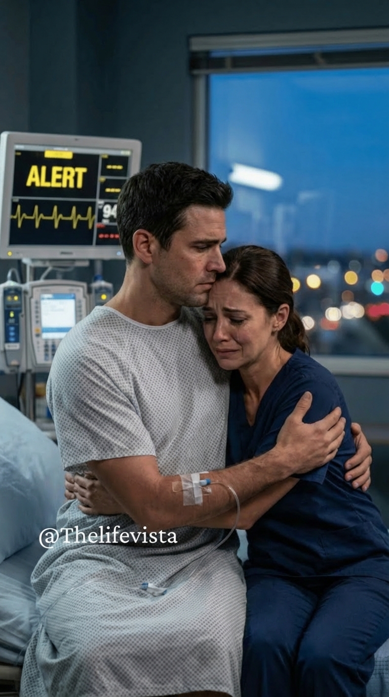 For three years, I had been caring for the handsome CEO, lying in a deep coma, always keeping my distance. But that night… as I gazed at him lying motionless under the cold, sterile light, my heart skipped a beat. I leaned down gently, placing a soft kiss—one secret I was sure he would never know. But just as my lips pulled away, a strong arm suddenly wrapped around my waist. He… held me. His warm breath brushed my ear as he whispered, ‘Don’t leave me again.’ And the vital monitor began to beep wildly…