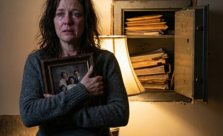 My husband brought his mother, who had cancer, home for me to take care of, and then he went away on business for a whole year. Before she passed away, she told me, “Look behind the picture hanging on the wall!” I was completely shocked when I discovered…