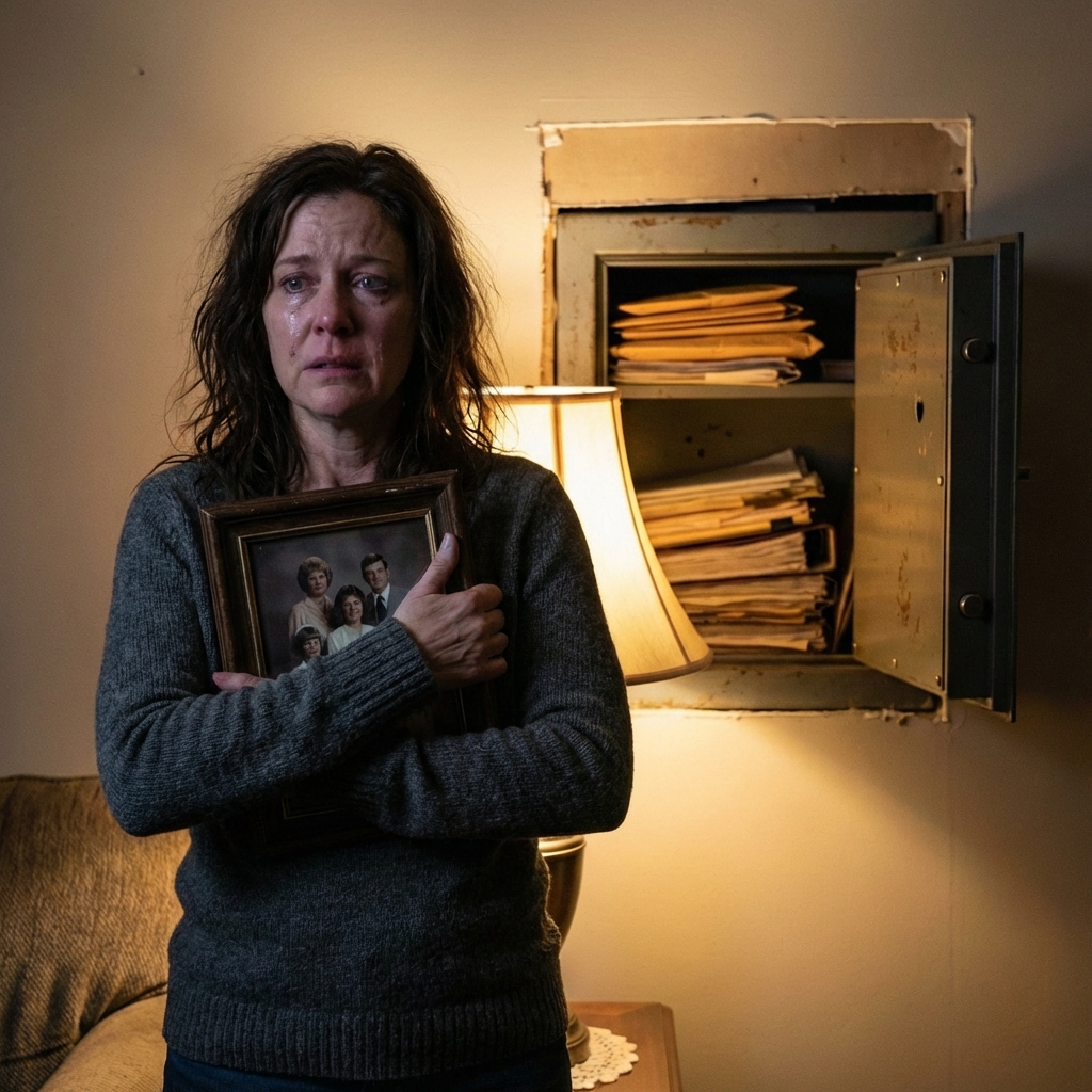 My husband brought his mother, who had cancer, home for me to take care of, and then he went away on business for a whole year. Before she passed away, she told me, “Look behind the picture hanging on the wall!” I was completely shocked when I discovered…