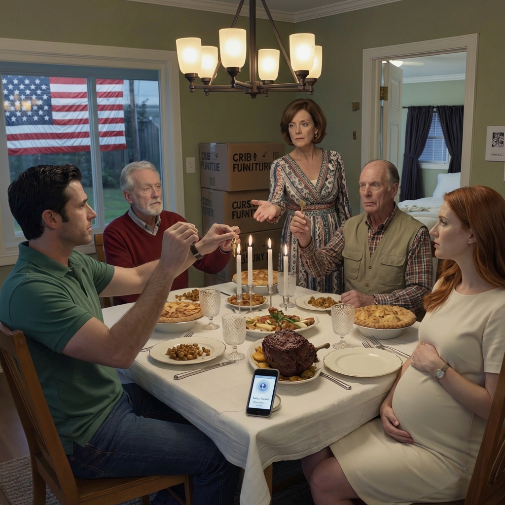 My Parents Announced At Sunday Dinner That My Guest Room Was “Officially” Becoming My Sister’s Nursery—Then Casually Mentioned They’d Already Ordered A Crib To Be Delivered To My Address.