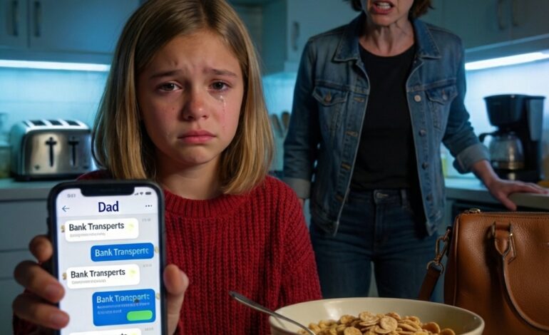 My husband took our daughter’s college money and vanished without a trace. I was heartbroken—until our 12-year-old gave me a knowing smirk and said, “Mom, don’t stress. I made sure he’ll regret it.” Days later… he called screaming after he saw…