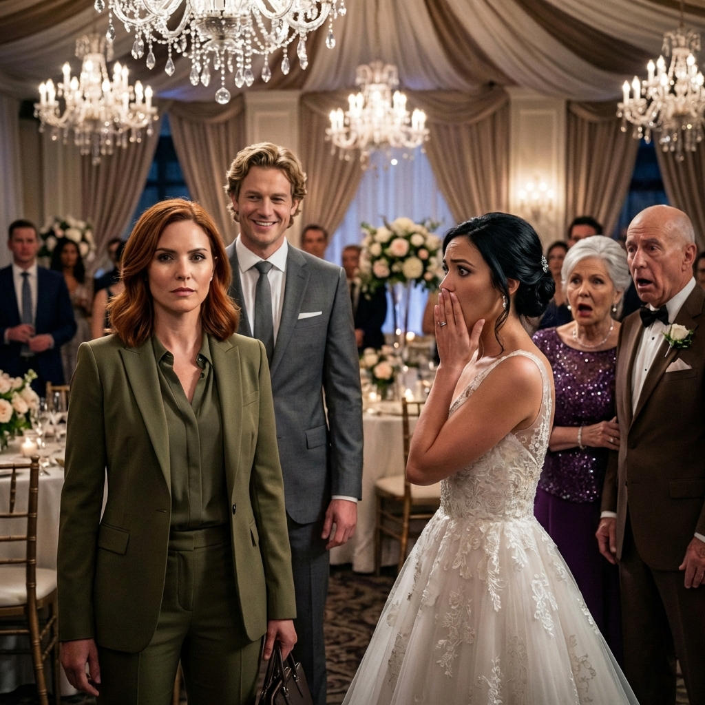 At my sister’s wedding, she smirked and introduced me to her boss, saying, “This is the embarrassment of our family.” My parents laughed. Her boss remained silent, watching them. The room grew tense. Then he smiled and said, “Interesting… because you’re fired.”