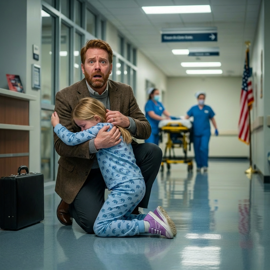 My 7-Year-Old Flinched When I Hugged Her—Then She Whispered One Sentence About Her Mom That Made My Stomach Drop-H