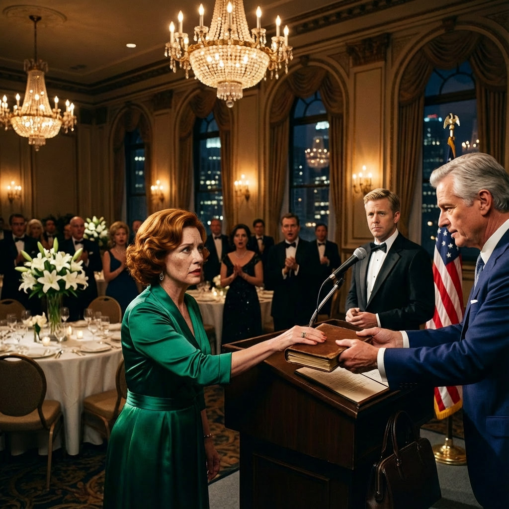 My Husband Said I Was “Lucky He Kept Me” At Our 25th Anniversary—Then The Hotel Owner Walked Onstage With A Leather Book From My Past-q