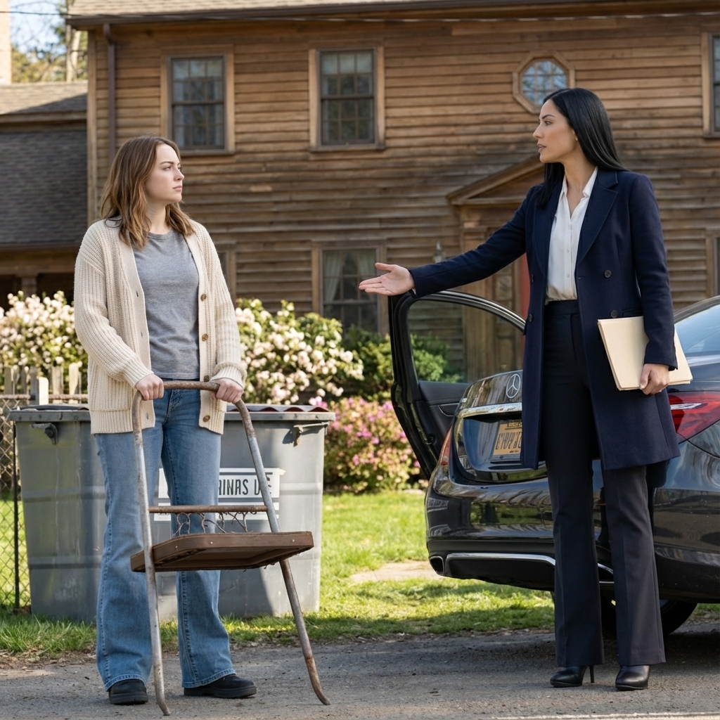 After My Divorce, My Ex-Husband And His Expensive Lawyers Made Sure I Lost Everything: ‘Nobody Wants A Homeless Woman.’ While Digging Through Trash, A Woman Approached Me: ‘Excuse Me, Are You Sophia Hartfield?’ When I Nodded, She Smiled: “Your Great-Uncle In New York Just Died. He Left You His Mansion, His Ferrari, And His $47 Million Estate — But There’s One Condition…” WHAT SHE SAID NEXT CHANGED EVERYTHING.