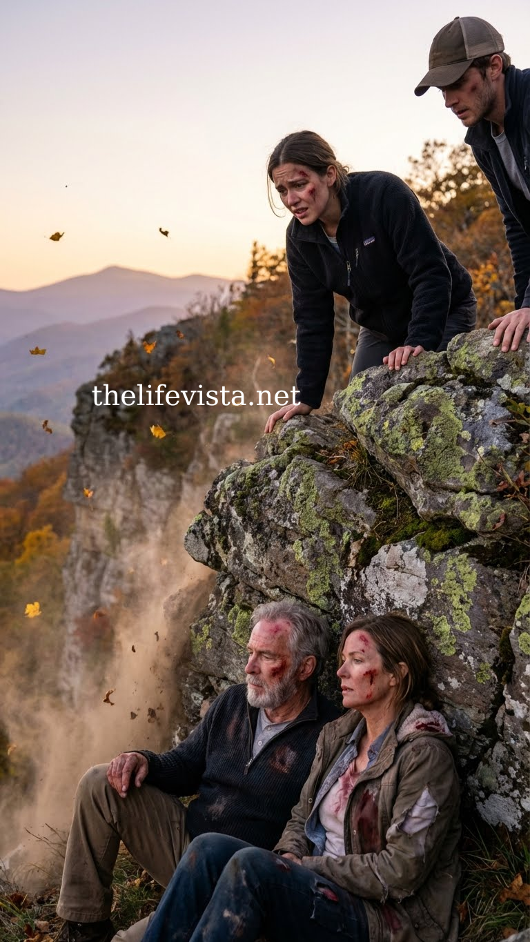 My daughter pushed us off a cliff. As I lay bleeding, my husband whispered for me to play dead. But the worst part was not the fall—it was the twenty‑year‑old secret that finally came to light.