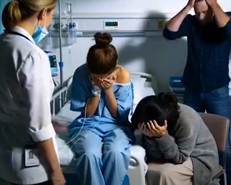 “You’re killing her!” my mom screamed as she tore up my records. My dad said I was a burden. But right before surgery, the doctor told me six words… and everything shattered.