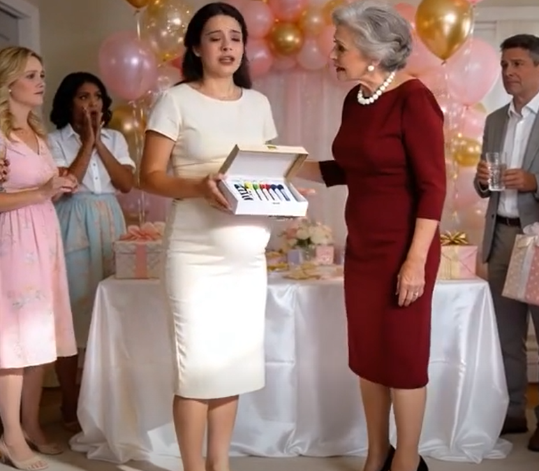 My MIL embarrassed me at my baby shower by demanding a DNA test in front of everyone. The room went silent as she questioned my loyalty. What she didn’t expect was that the truth would destroy her own marriage instead.