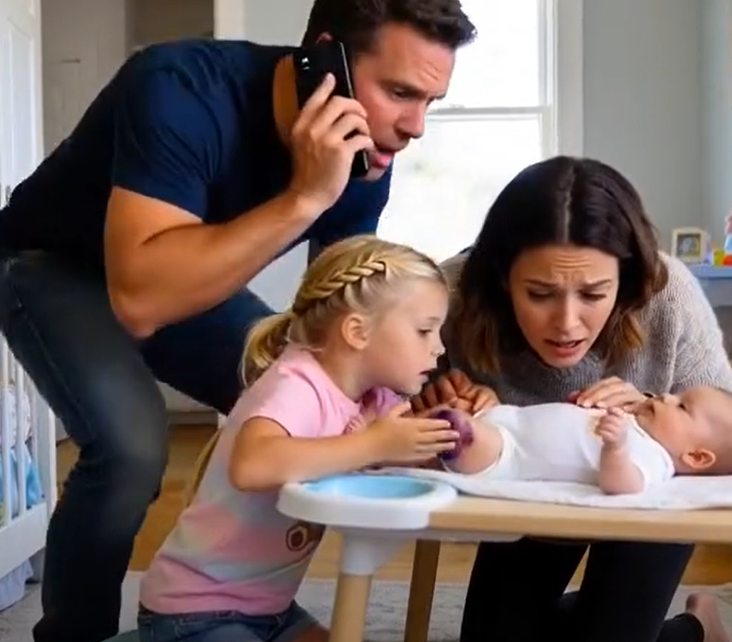 While babysitting my newborn niece, we found bruises on her ribs. I couldn’t speak. My husband took our daughter out of the room and called 911. But when her mom arrived… she didn’t look surprised.