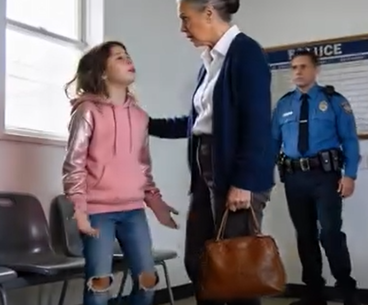 ‘We found your granddaughter shoplifting,’ the officer said. But my real granddaughter was thousands of miles away. So who was this child clutching my hand, begging, ‘You promised you’d always protect me’?