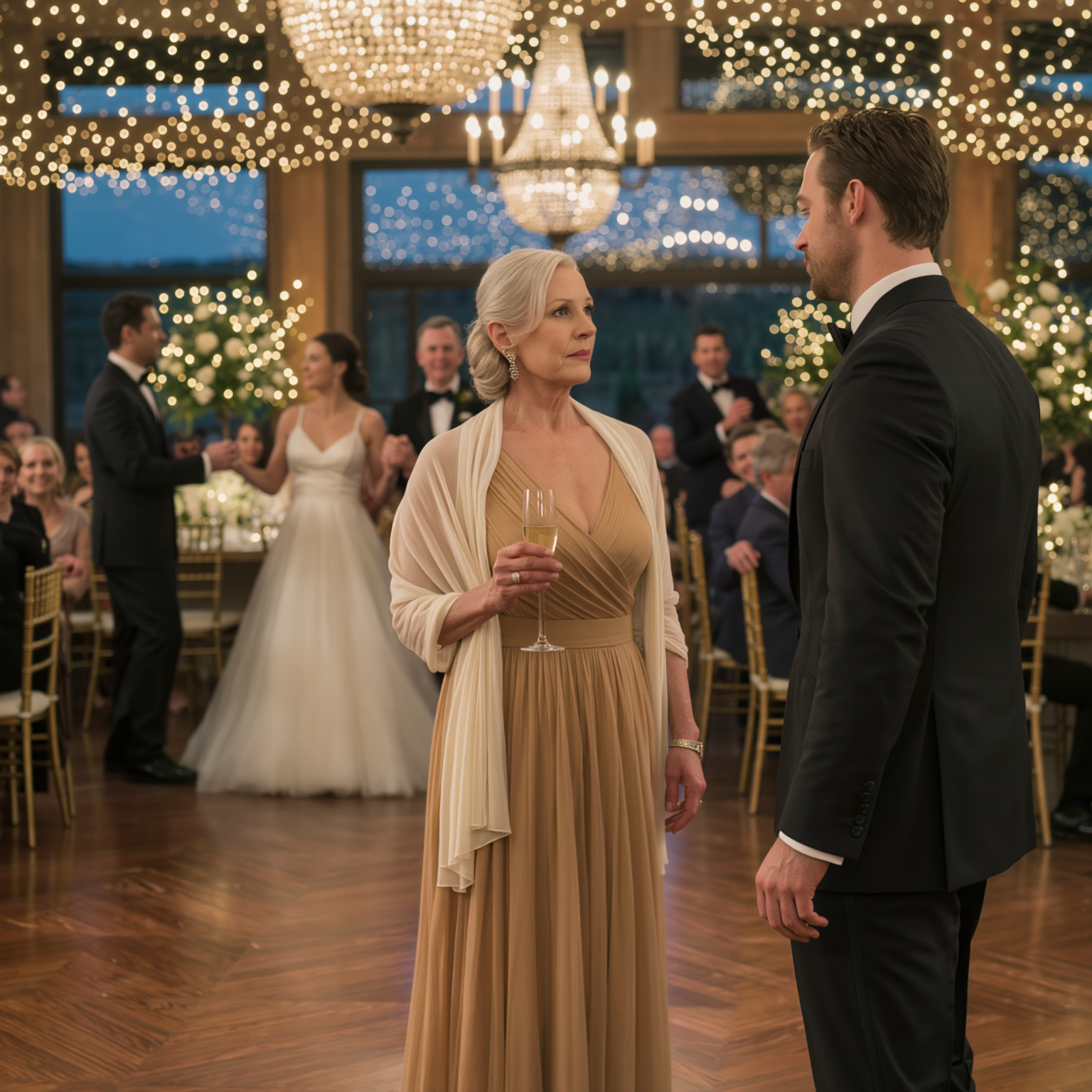 At my son’s wedding, he looked me straight in the eye and said, ‘Mom, you should go home,’ as if I were some embarrassing detail he could erase, and then the very next morning, he called, his voice sweet, asking about our family land ‘for the future.’ I didn’t argue. I simply stayed calm, defended what was mine, and let him discover for himself what my ‘no’ really meant.