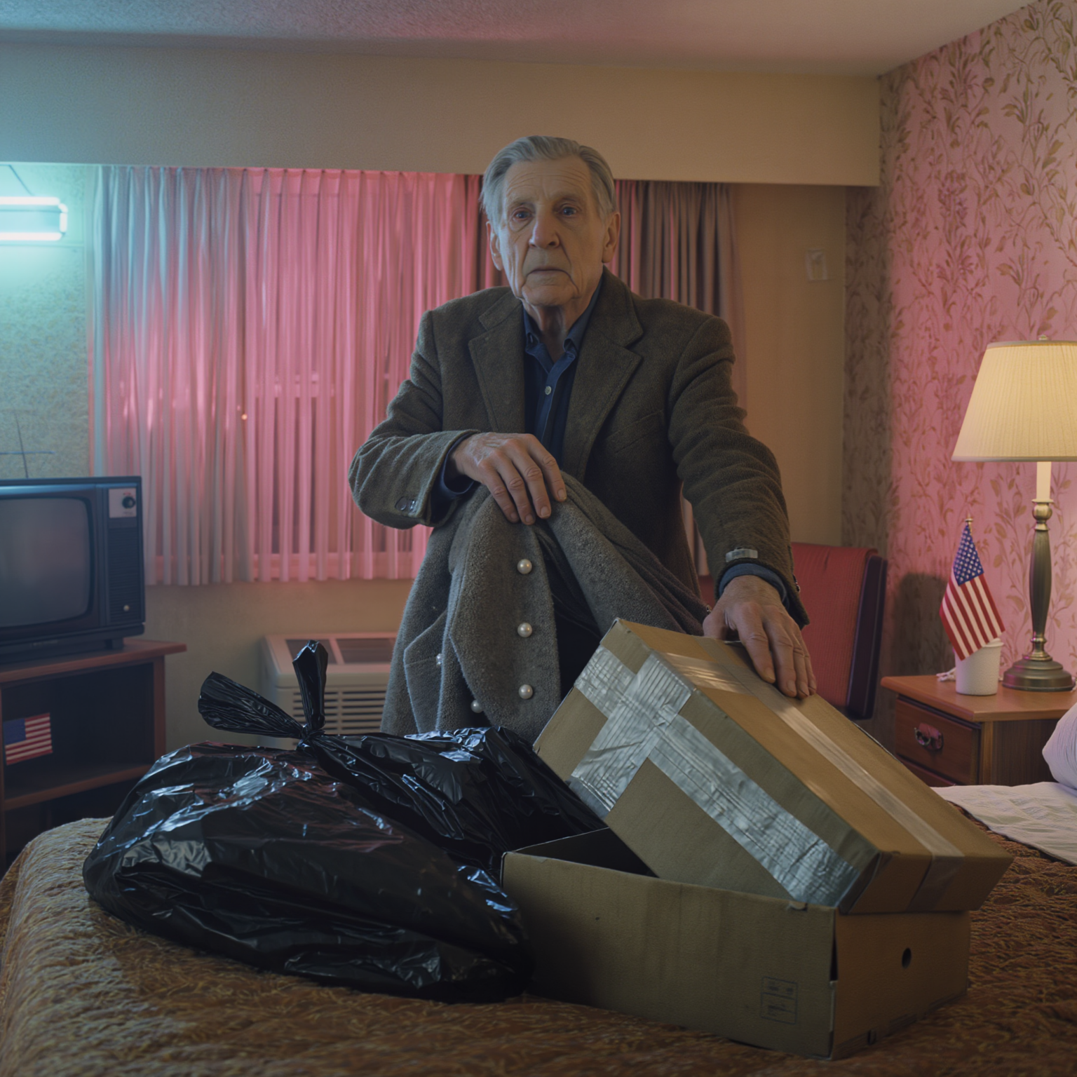 My son-in-law forced me to sell my house and threw me out like I was disposable. My own daughter shoved a torn trash bag into my chest and snapped, ‘Take your trash.’ I opened it later in a cheap motel, expecting dirty clothes and humiliation. Instead, my hands hit a bank booklet tied to $700,000… and a sealed letter addressed to me alone.