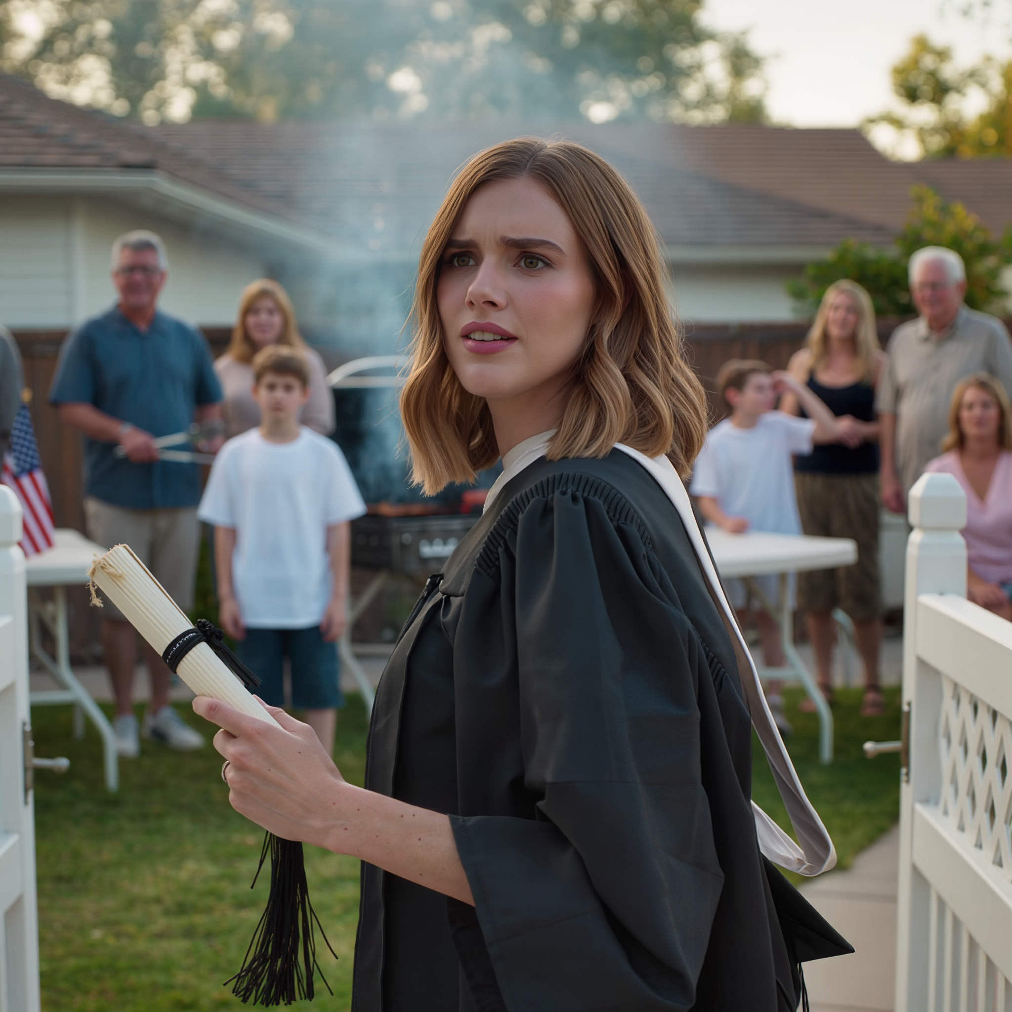 My mom didn’t “forget” my phd graduation—she chose my brother’s bbq… dad even said: “don’t make a big deal out of it”… i sat next to two empty reserved seats as my name was announced… then that night, i did one thing that left them with no time to react…