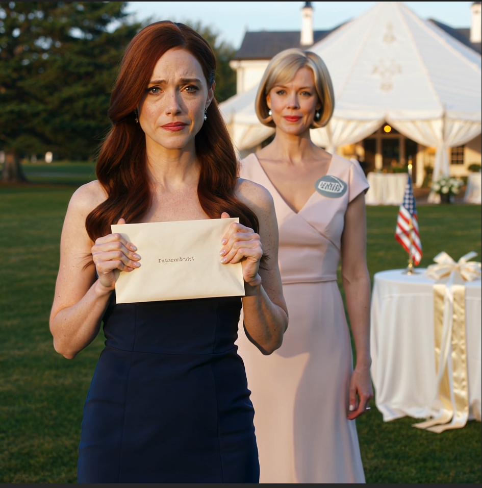 I showed up to my sister’s wedding with a gift I’d saved for three years—then they pinned a gray badge on me that said “Limited access guest.” My mom leaned in and whispered, “That means no plate.”