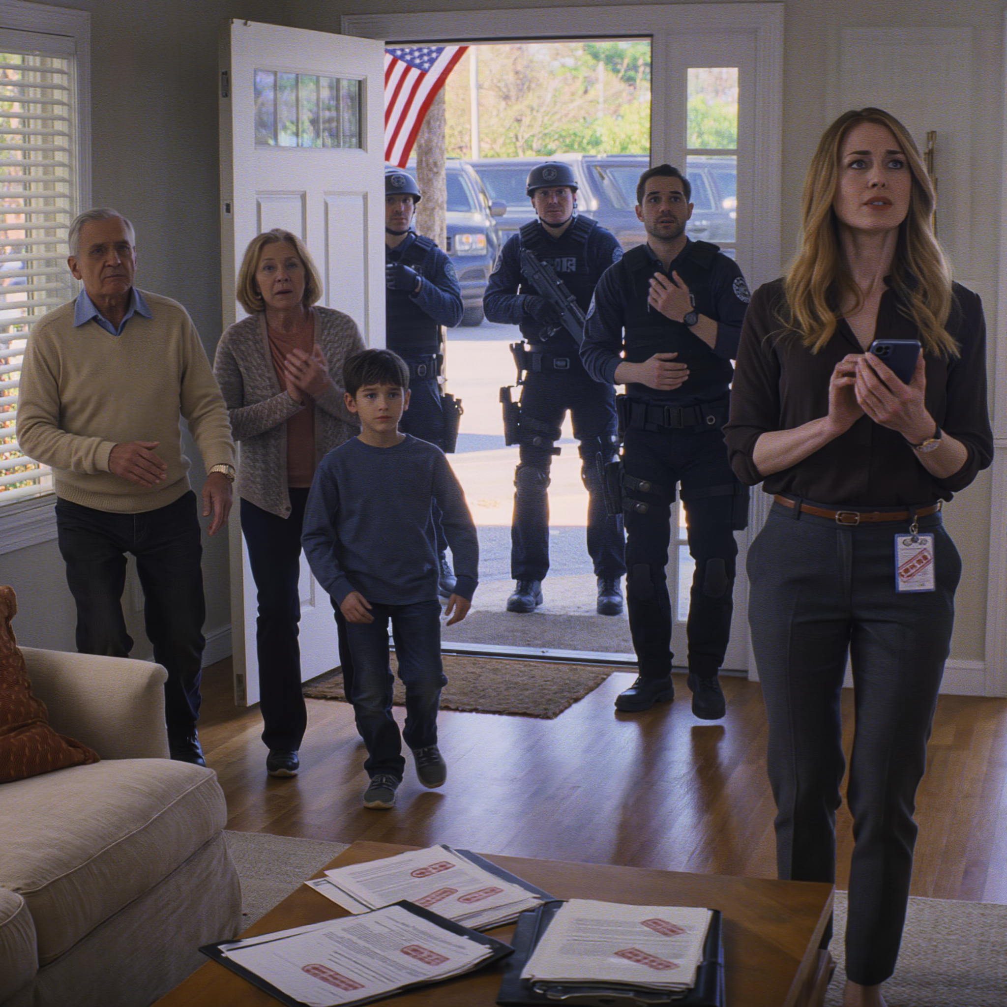 Family accessed my ‘basic work files’ – until homeland security teams arrived. the thing about working