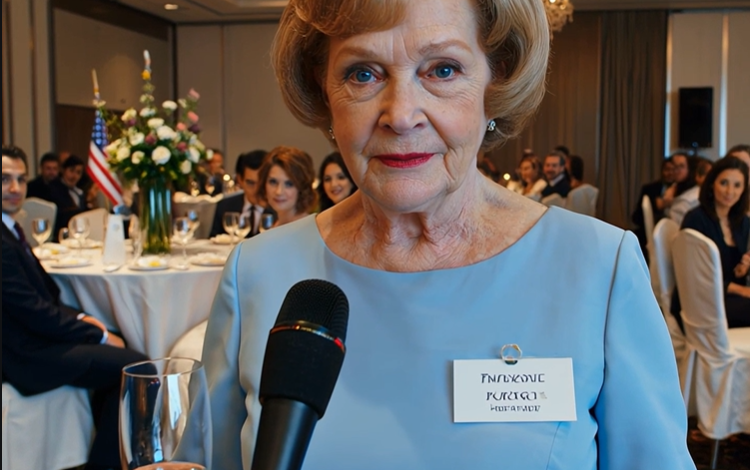 At my granddaughter’s wedding, I noticed my name tag said: “the old lady who’s paying for everything.” During the toast, I read out the hidden clause in my late husband’s will: any descendant who… She didn’t know about the will.