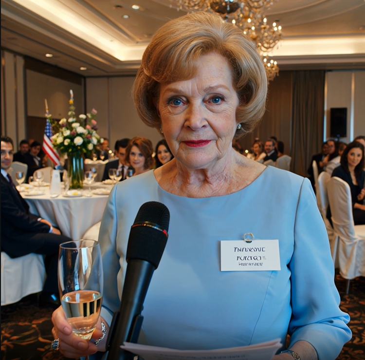 At my granddaughter’s wedding, I noticed my name tag said: “the old lady who’s paying for everything.” During the toast, I read out the hidden clause in my late husband’s will: any descendant who… She didn’t know about the will.