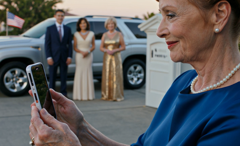 My son promised a Mother’s Day surprise at 4:00 p.m.—but he showed up with his wife and her mother, made me take their driveway photo while a diamond bracelet sparkled on her wrist, then left me behind and called later begging me to rescue him at dinner.