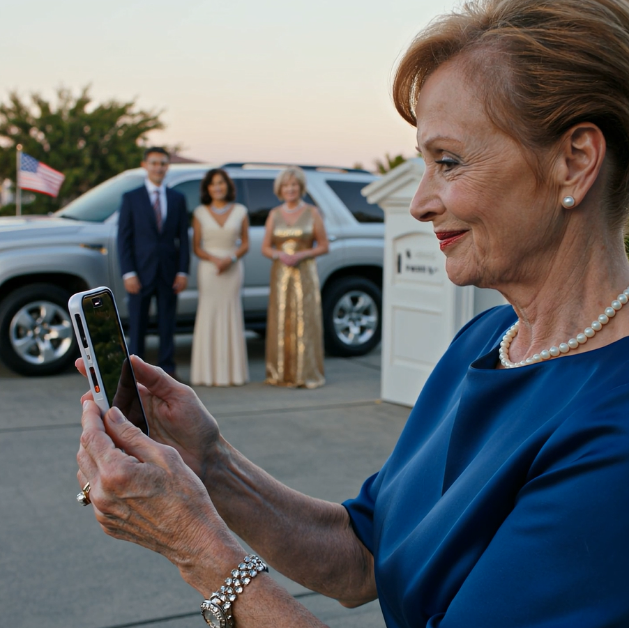 My son promised a Mother’s Day surprise at 4:00 p.m.—but he showed up with his wife and her mother, made me take their driveway photo while a diamond bracelet sparkled on her wrist, then left me behind and called later begging me to rescue him at dinner.