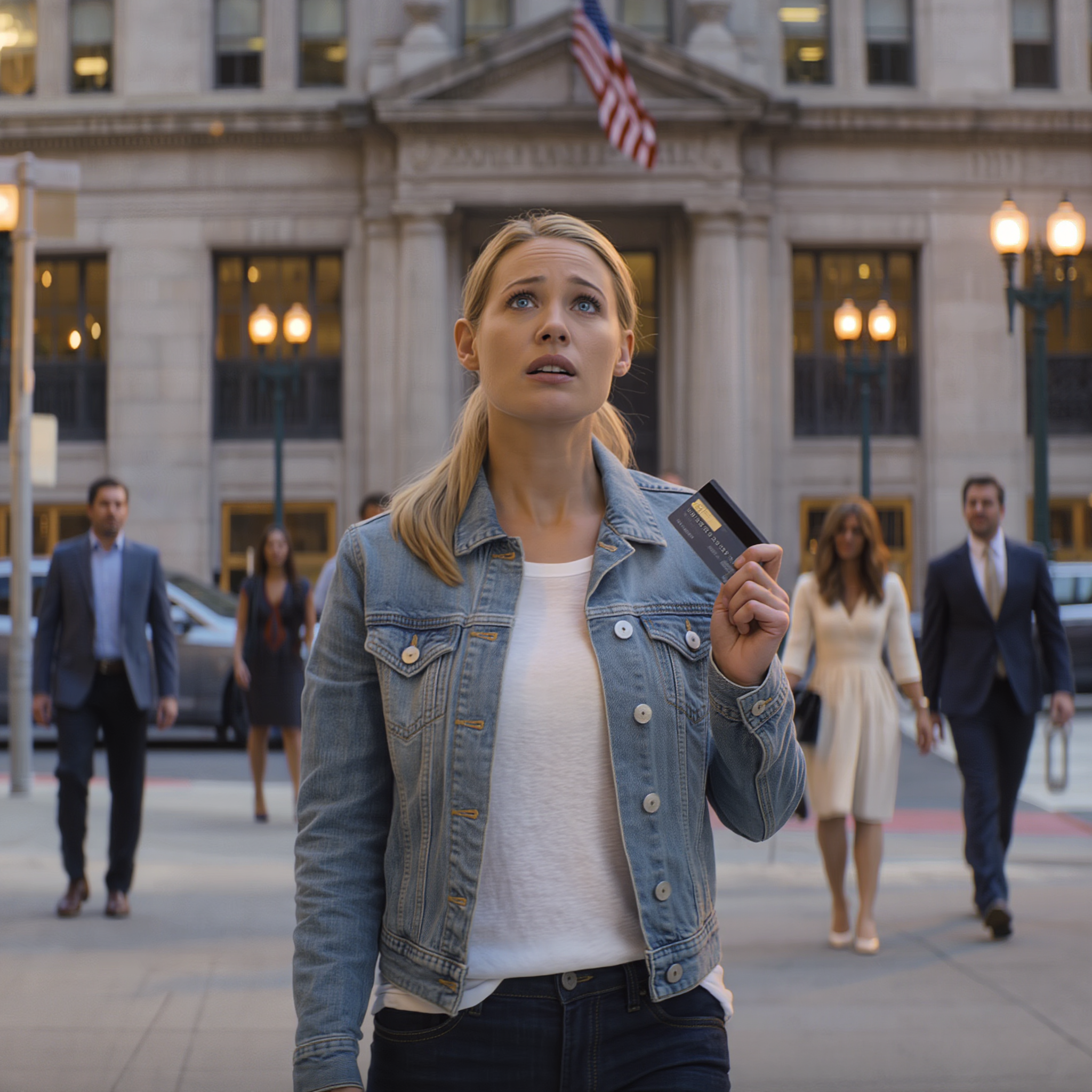 ‘This house has no place for you. Your whole life, you’ve never accomplished anything on your own!’ My husband told me to leave the house and find somewhere else to live, and I nearly fell apart. Desperate, I went to the bank to try using my father’s old card. The bank manager froze when he looked at the screen and said, “Ma’am, please have a seat.” I couldn’t believe what had just appeared in front of me.