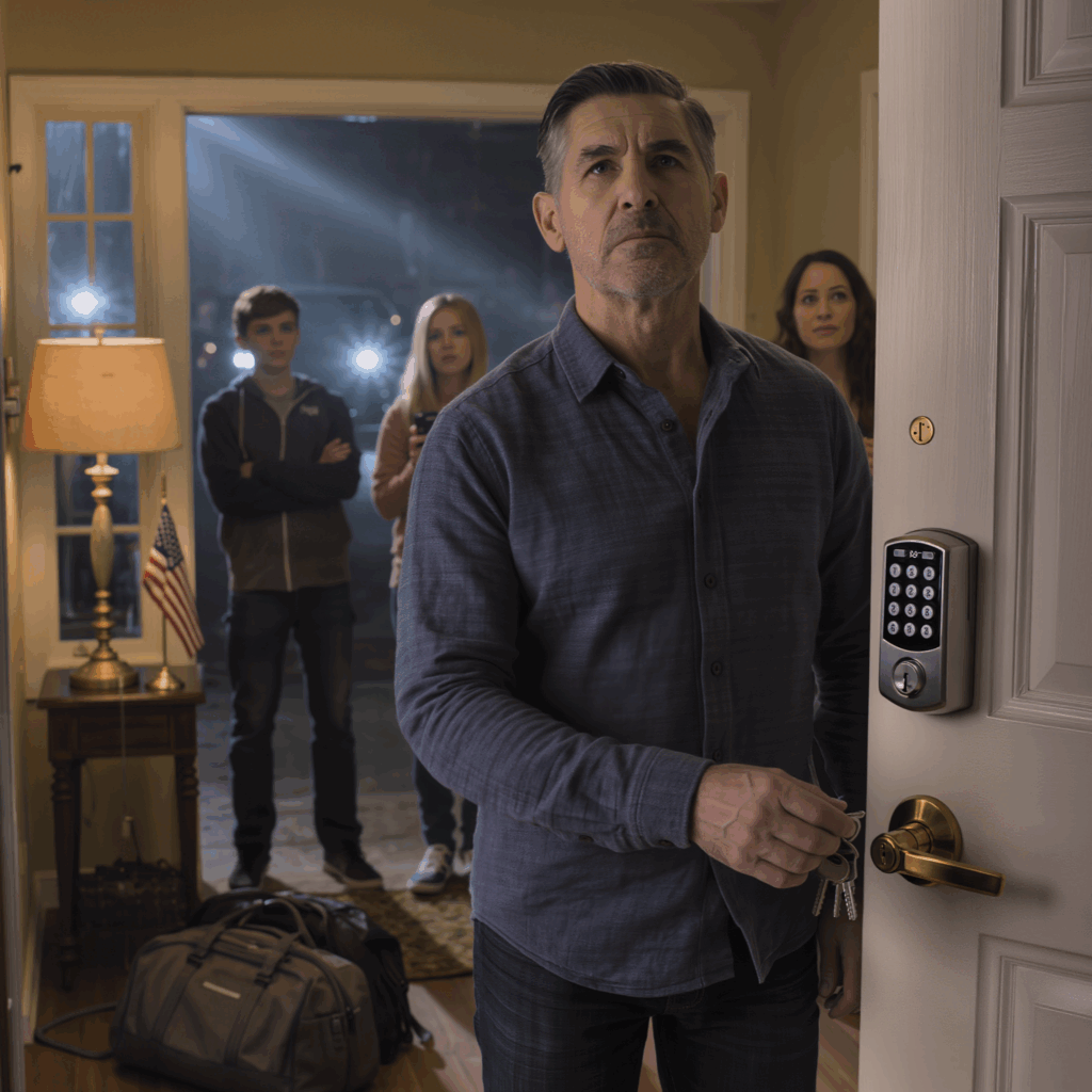 My stepchildren said they answer only to their biological parents. So I changed the locks, canceled every privilege in my name, and told their father pick up was tonight.