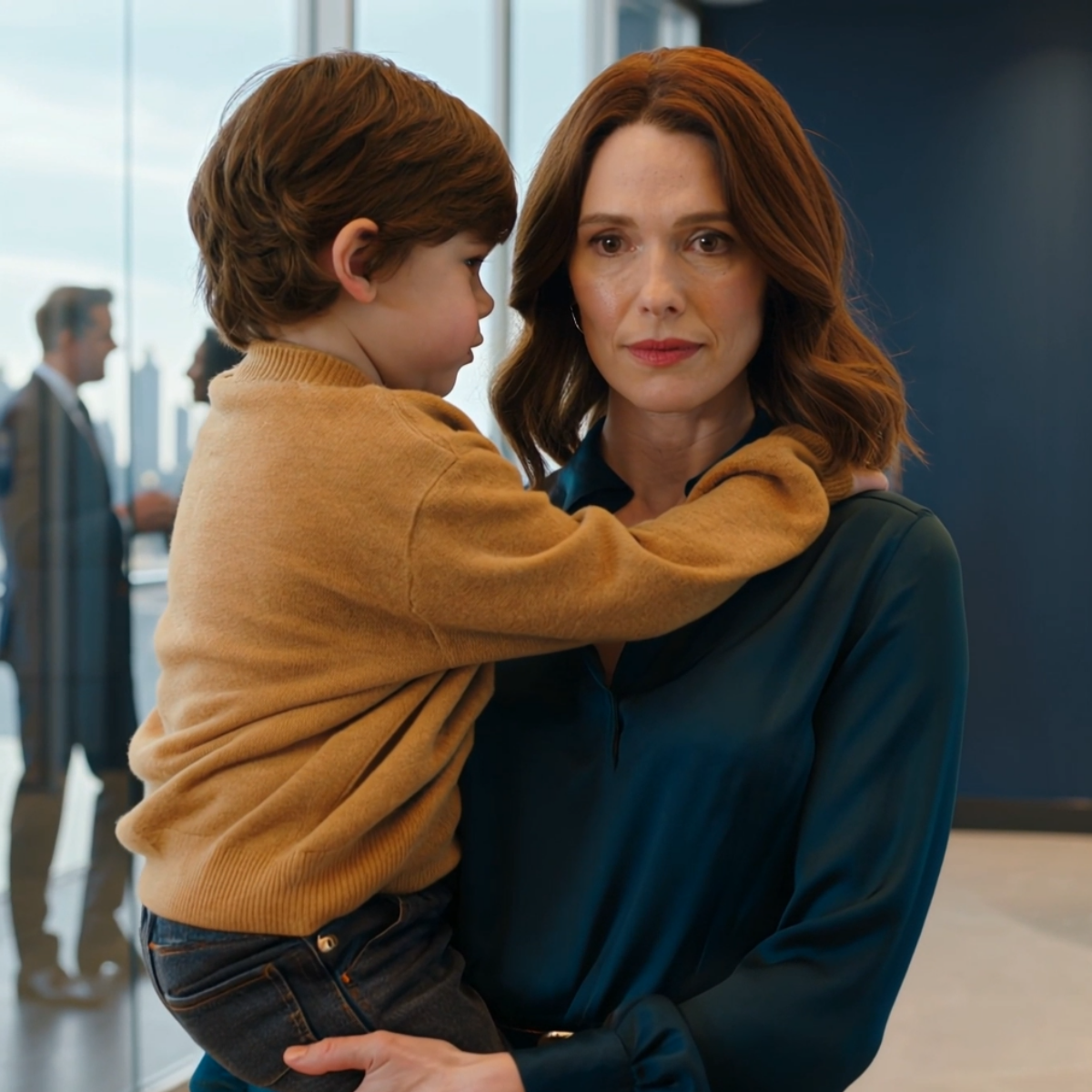 I won $50 million in the lottery. I carried our little son and rushed straight to my husband’s office to tell him the news. But the moment I reached the door, I heard a woman laugh—and then my husband’s voice dropped, unusually low and private, coming from inside. I froze. Just ten minutes later, I made a decision.