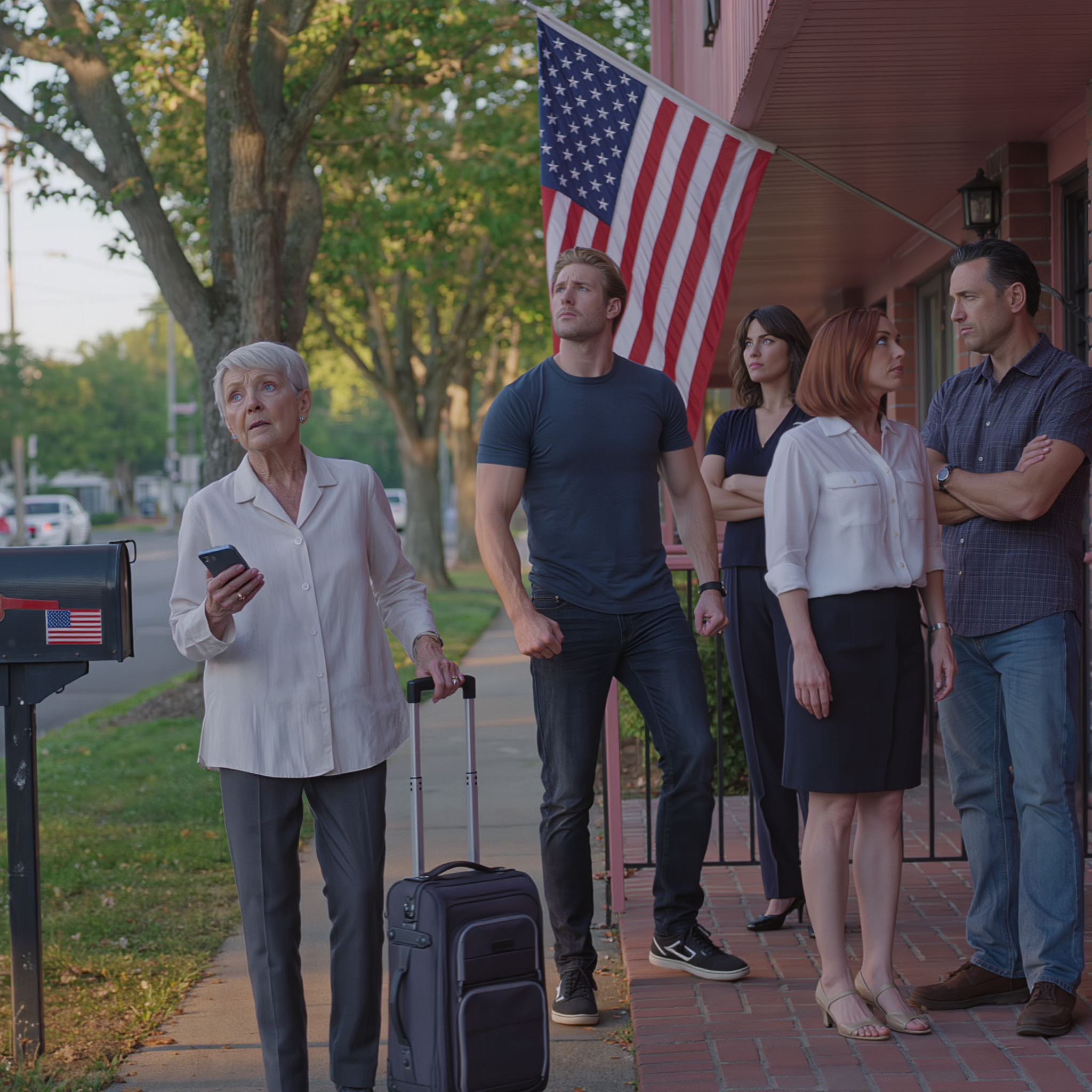 My son texted: “I’m taking your house. My wife’s family will live here now—find somewhere else to go.” I quietly packed my things and left, then withdrew every last dollar from his bank account. The next day, he showed up at my door—but I already had a plan in place to expose their entire scheme.