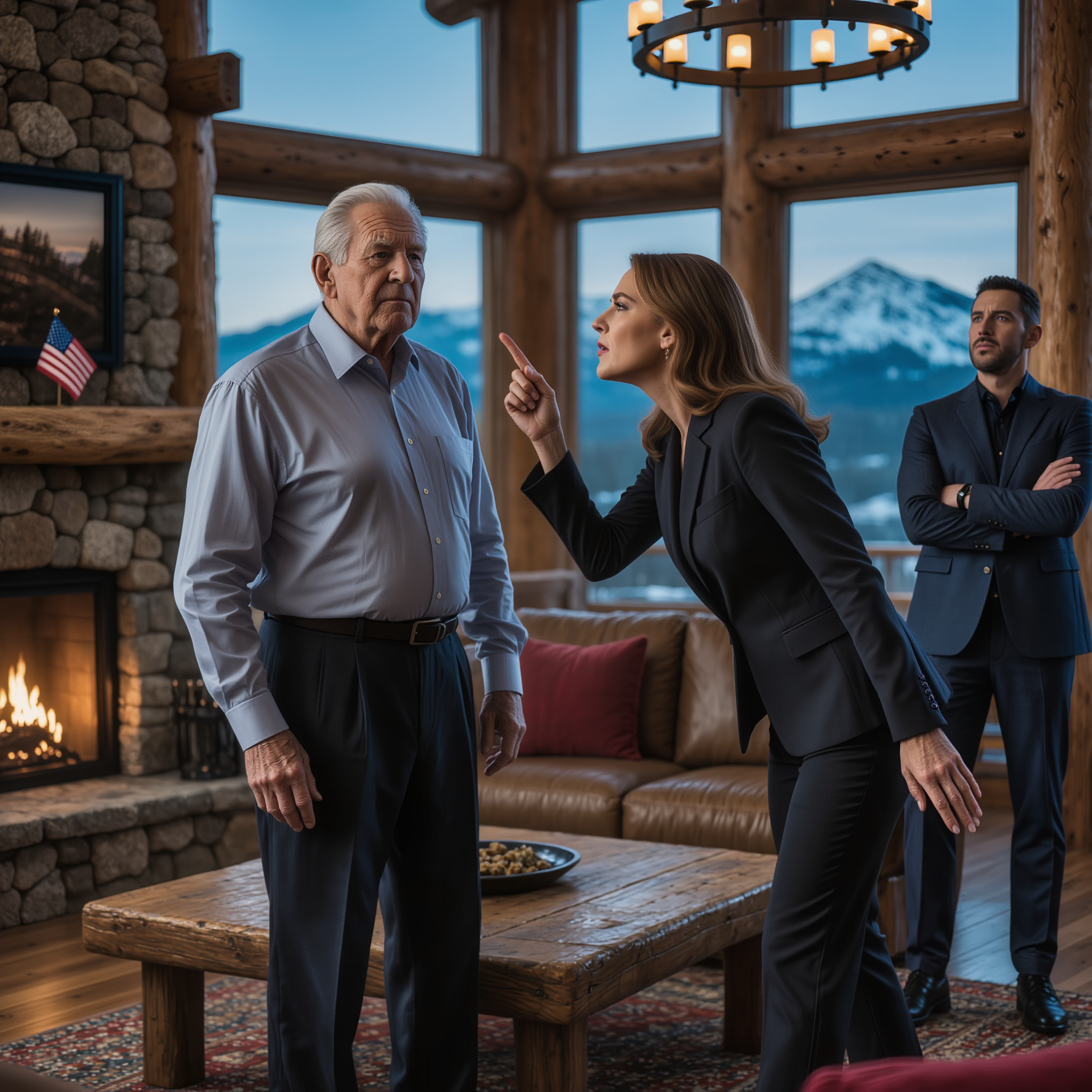 My daughter-in-law burst into my Aspen cabin with suitcases and a smile that didn’t belong to family, looked at my son, and said, “We’re moving in,” like the keys were already in her pocket, but the real chill hit when her eyes locked on the sealed envelope with the county seal on my coffee table—and I realized she hadn’t come for a vacation, she’d come to take control of my life before the snow even melted.