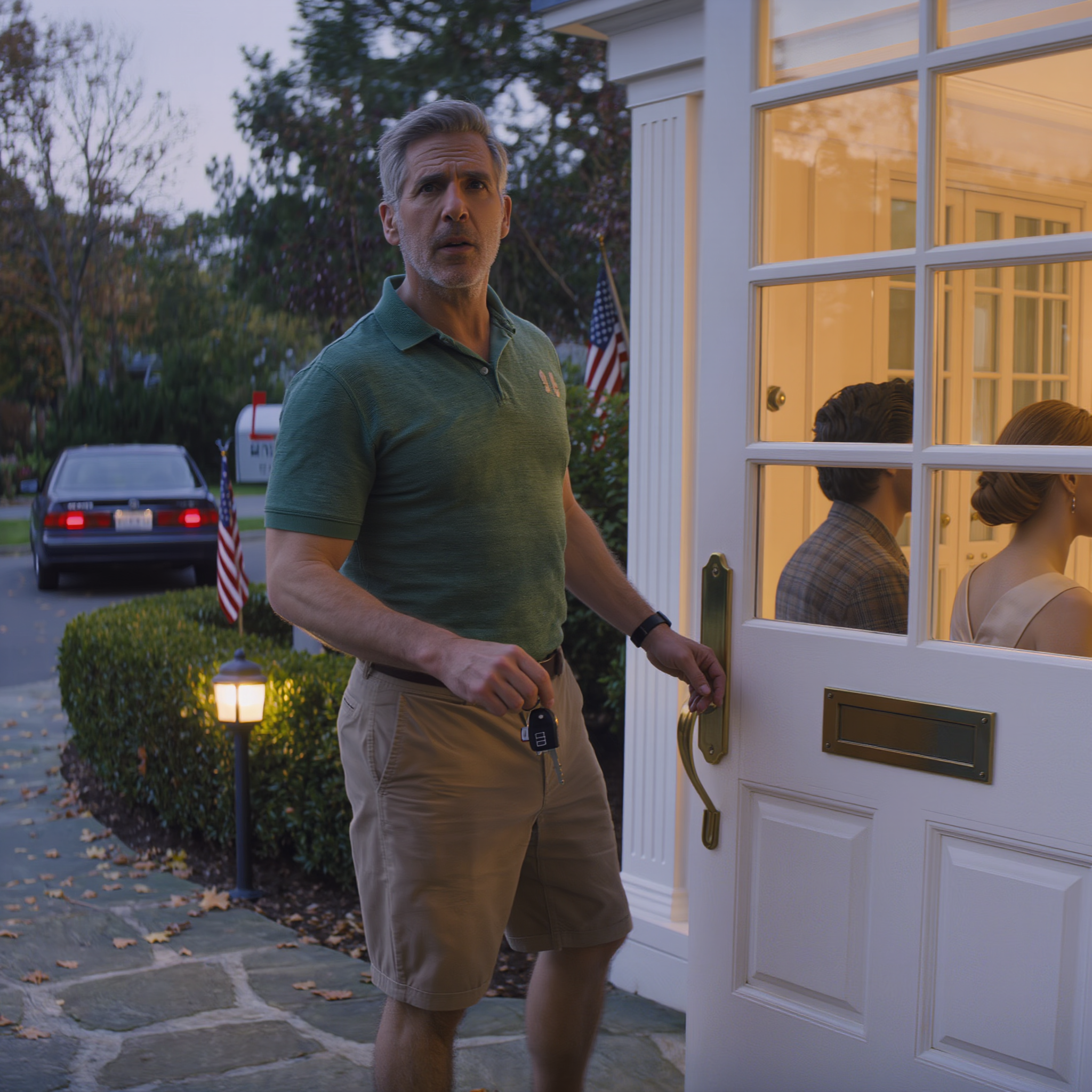 I never told my son what I earn each month, so he only saw the simple dad in an old Honda. Then he invited me to his wife’s parents’ mansion in Westchester—and the moment I touched the side-door handle, I realized dinner wasn’t dinner. It was a test, and I was the “safe” father they could pity. I played the part… until one call made every smile freeze.