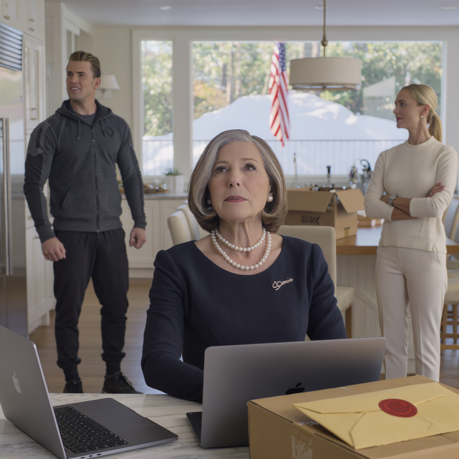 My son Marcus told me, “Mom, it’s time you moved out,” like I was a box he could tape shut and store away. I smiled, packed my suitcase, and let him believe the house was “his” to redesign. Three weeks later, I was raising a champagne glass on a sunlit terrace in Monaco—while his phone lit up with the words he never expected: final notice.