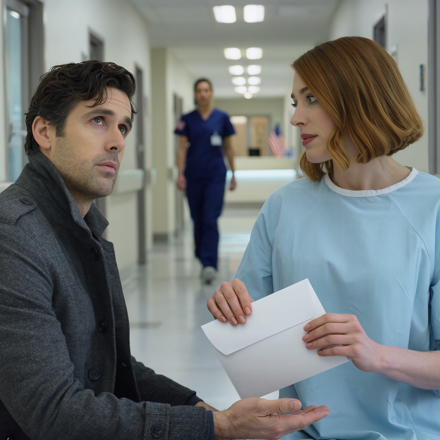 “Clara… let’s just get divorced.” Two months later, in a lemon-scented hospital corridor, she looked smaller than my memory—and whispered, “You don’t get to carry this too.” Then she slid an envelope into my shaking hands: medical dates, an ultrasound, and a truth that cracked my Manhattan “freedom” in half. I begged, “Marry me again,” praying love could outrun regret.