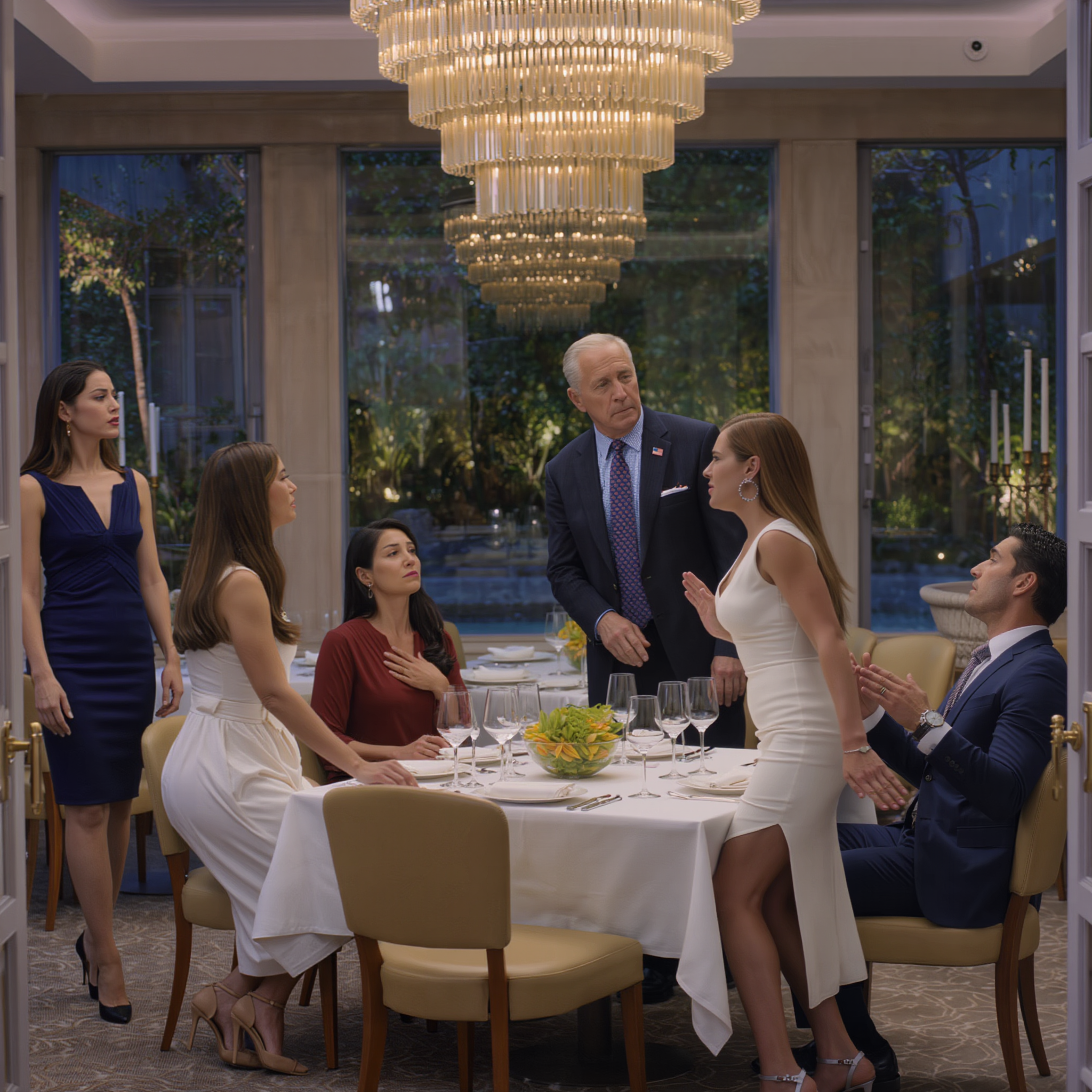 My sister bragged that her fiancé’s father was a powerful judge and then texted me, in plain writing, “Don’t come to the rehearsal dinner—please don’t embarrass us,” so I saved the screenshot and walked into the chandelier-lit private room anyway, right as she hissed (“What are you doing here?”) Because the man at the head table was about to recognize me first.