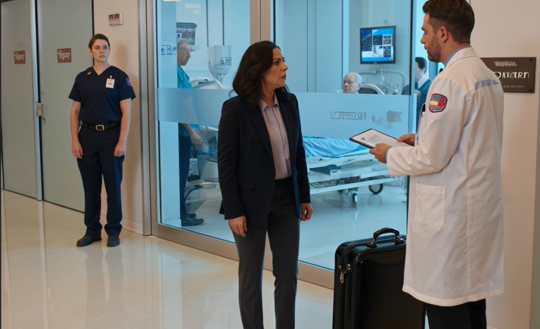 When My Stepmom Told The Doctor To “Let Him Go,” I Opened My Briefcase And Said, “No, You Don’t Decide That. I Do.” Ten Minutes Later, Security Was Escorting My Own Family Out Of My Dad’s VIP Room.