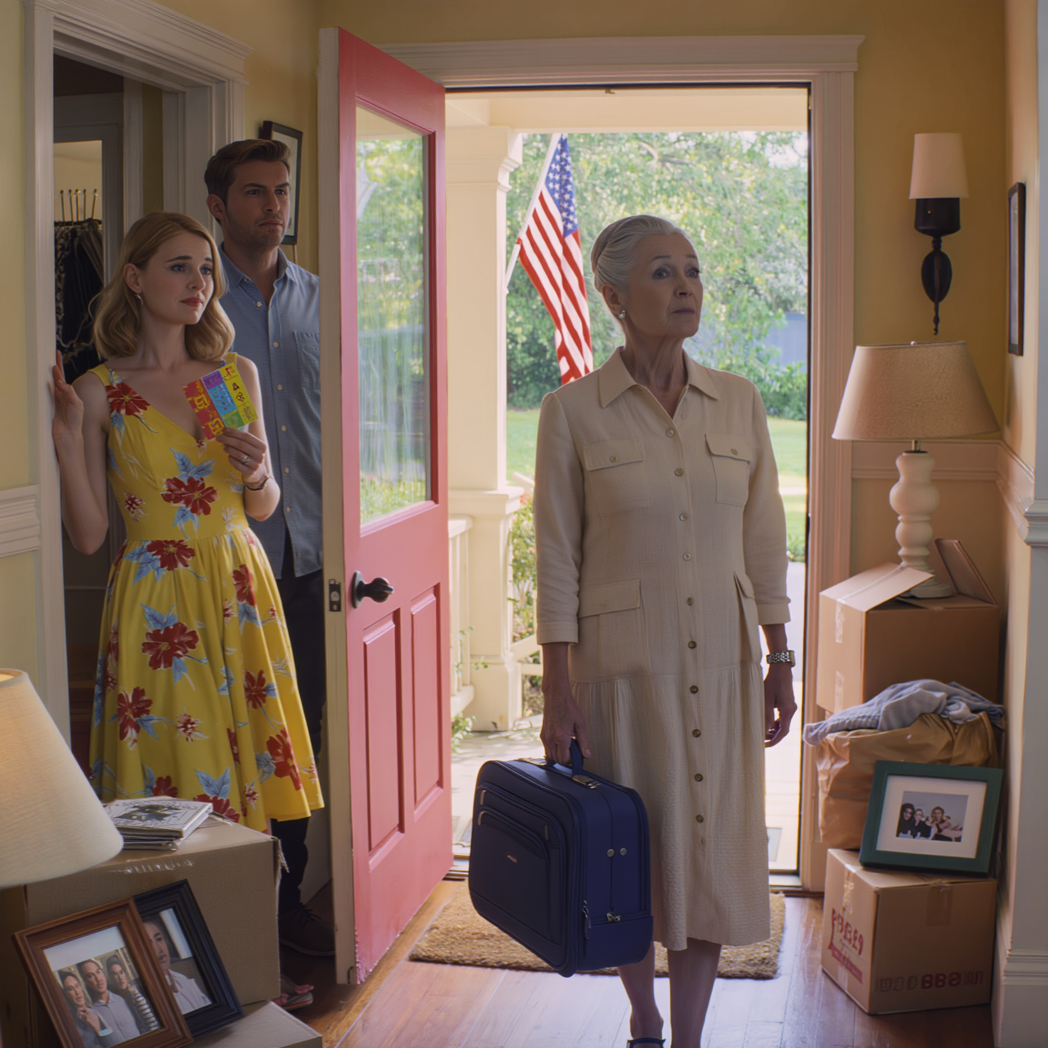 After seven years of living under my roof and relying on my money, they hit it big. My daughter-in-law and my son suddenly won an $85 million lottery. That same day, she set a few of my boxes right by the door and snapped, “We don’t need your help anymore. Find a new place to live—pack up and go.” I answered briefly, “Okay.” Before I stepped out, I turned back, smiled, and said, “Did you read the name on the ticket carefully?” Then I walked away fast.  Posted by