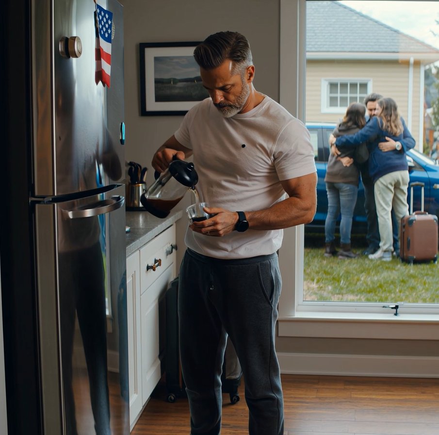 My wife texted, “You’re not coming on the cruise,” and in that four-minute coffee timer, I finally understood what I’d been paying for all these years.