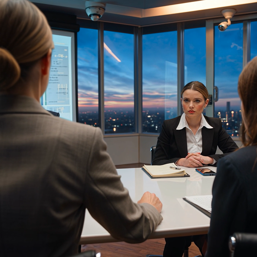 Midway through my presentation, my manager slammed her hand on the table and said, “This is a disaster. Sit down before you embarrass us more.” People gasped. Some even whispered. My face burned, but I kept packing my notes slowly. She thought she had crushed me. She had no idea the client had just texted: “Step outside. Your manager is about to get a surprise…”