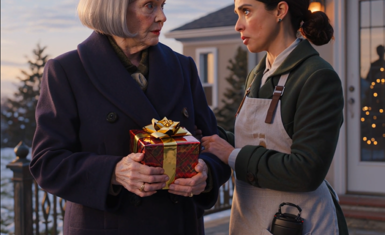 After a year of my son’s silence, he summoned me to dinner at his Beverly Hills mansion—and his housekeeper grabbed my coat on the front steps, whispering, “Please don’t walk through that door.”