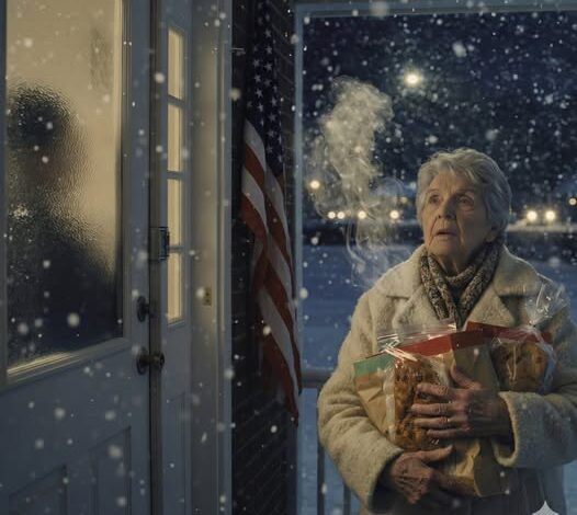 On Christmas night they said, “we don’t need you anymore,” my son stayed silent behind the dinner table, my daughter-in-law locked the door, heavy snow fell, the gifts I bought with almost all my benefit check went cold in my hands, I knocked until my knuckles burned in 20°F, then I woke up in the ER to an empty message.