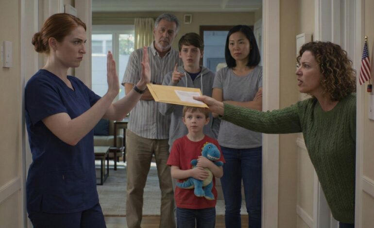 While I waited under hospital lights for my son’s surgery update, my family texted, “Adults only—don’t bring your kid,” and I finally cut off what they’d been quietly taking from me for years… right before my mother appeared with an envelope that looked far too official.