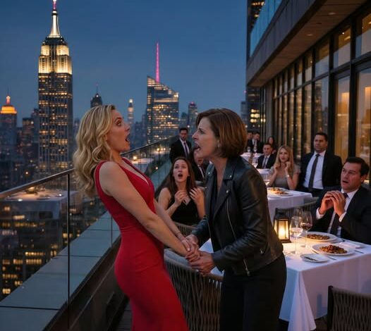 During dinner, I stood up, smiled, and announced I was pregnant. The whole table fell silent – ​​then my mother-in-law suddenly burst out laughing and yelled, “She’s faking the pregnancy just to get our money!” Before anyone could react, she grabbed my hand and pushed me off the hotel rooftop to “prove” I was faking it. Exhausted and nearly unconscious, I woke up in the hospital with my husband beside me, pale as a ghost and trembling. But the moment the doctor walked in and opened his mouth, his words silenced the entire room in horror and disbelief.