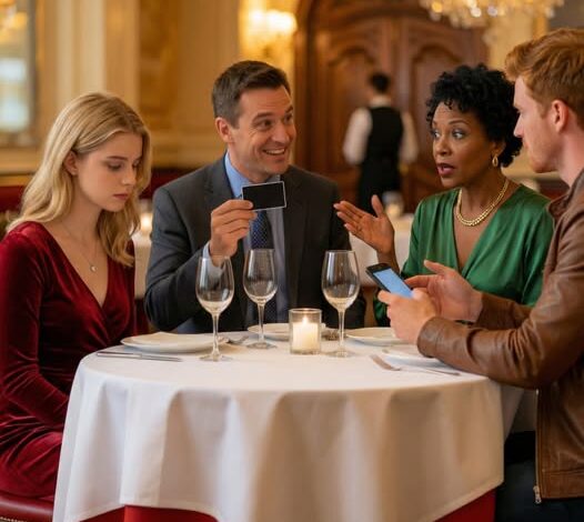 My whole family mocked my “little computer hobby” right at the engagement dinner in a French restaurant in downtown Chicago: Dad pulled out his black card, Mom told me to get a “real” job, and my brother was even about to wire me $500 to buy a dress… Until his rich fiancée suddenly dropped her fork, stared at me like she’d recognized a name, and asked one single question that made the entire table go dead silent.