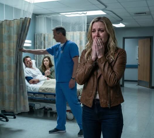 At 2 a.m., my phone screamed in the dark. A police officer’s voice cut through me: ‘Ma’am… your husband is in the hospital. We found him with a woman.’ I drove like I was running from my own thoughts. At the ER, the doctor stopped me at the curtain, eyes heavy: ‘What you’re about to see may shock you.’ He pulled it back— and the world tilted. My legs gave out the second I saw what was waiting beside him. And that was only the beginning…