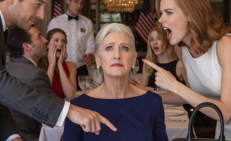 During a family dinner, my daughter-in-law suddenly said she’d lost $800 from her purse, and her eyes immediately turned to me. My son sprang up, heated, and said loudly, “My wife doesn’t lie!”, leaving me flustered and hurt in the middle of a crowded restaurant. I walked out in shock… until a waiter came over and said he had seen something that would turn everything upside down.