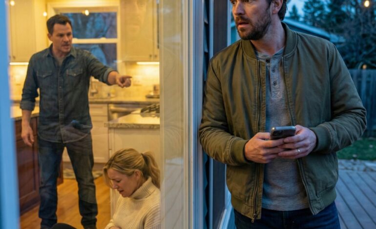 I hadn’t heard from my pregnant daughter in days. No calls. No texts. Just silence that crawled under my skin. I drove 50 kilometers to her husband’s house and knocked until the door finally opened. “She’s on a trip with friends,” he said, smiling too fast. Retired cop instincts don’t retire. I walked around the back—then froze. My daughter was on the floor, bruises blooming across her body. And someone inside whispered, “He’s coming back.”