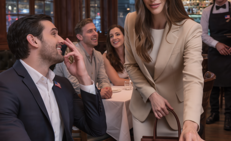 My fiancé publicly called me ‘pathetic’ but he didn’t know how I would react. I arrived at the restaurant late and walked to his table without him noticing. I heard him say, ‘I don’t want to marry her anymore.’ A few people laughed until I quietly took off my ring, said a calm sentence, and watched the smiles gradually fade…