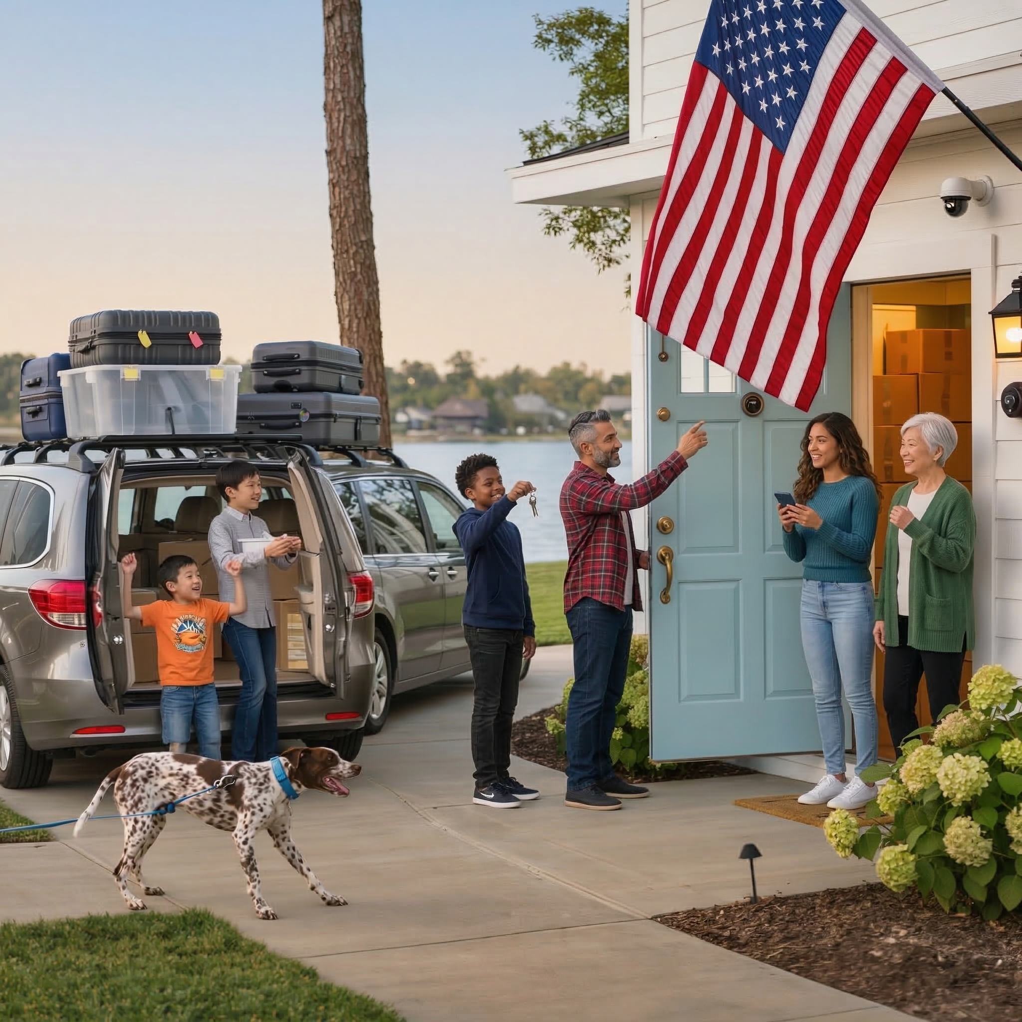 Jag köpte ett hus—Och min son sa, “Vi rör oss alla In—Min fru, hennes mamma och barnen.” Jag log och sa ingenting. Men när de dök upp med sina resväskor… hade låsen redan ändrats.