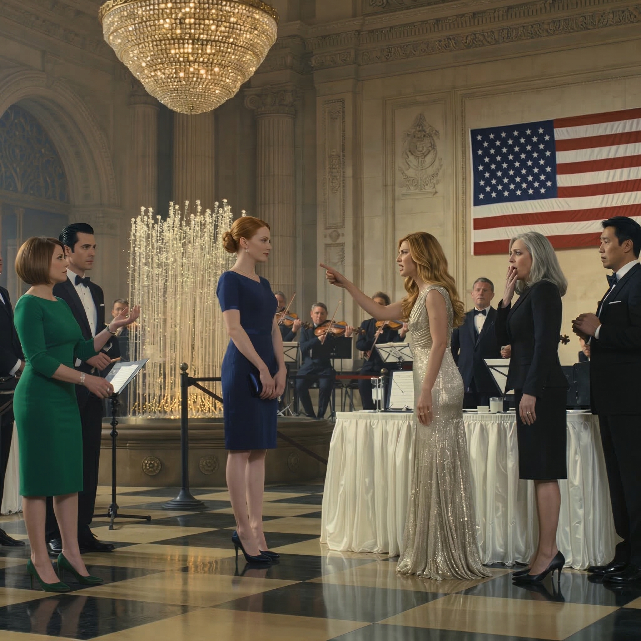 “Skaffa ägaren just nu!” Min syster skrek på Country Club. “Hon tillhör inte här.” Mamma backade upp henne: “Snälla få henne eskorterad.” Jag väntade tålmodigt. Sedan log chefen och sa, “Ms. Anderson är ägaren.” Rummet blev dödstyst…