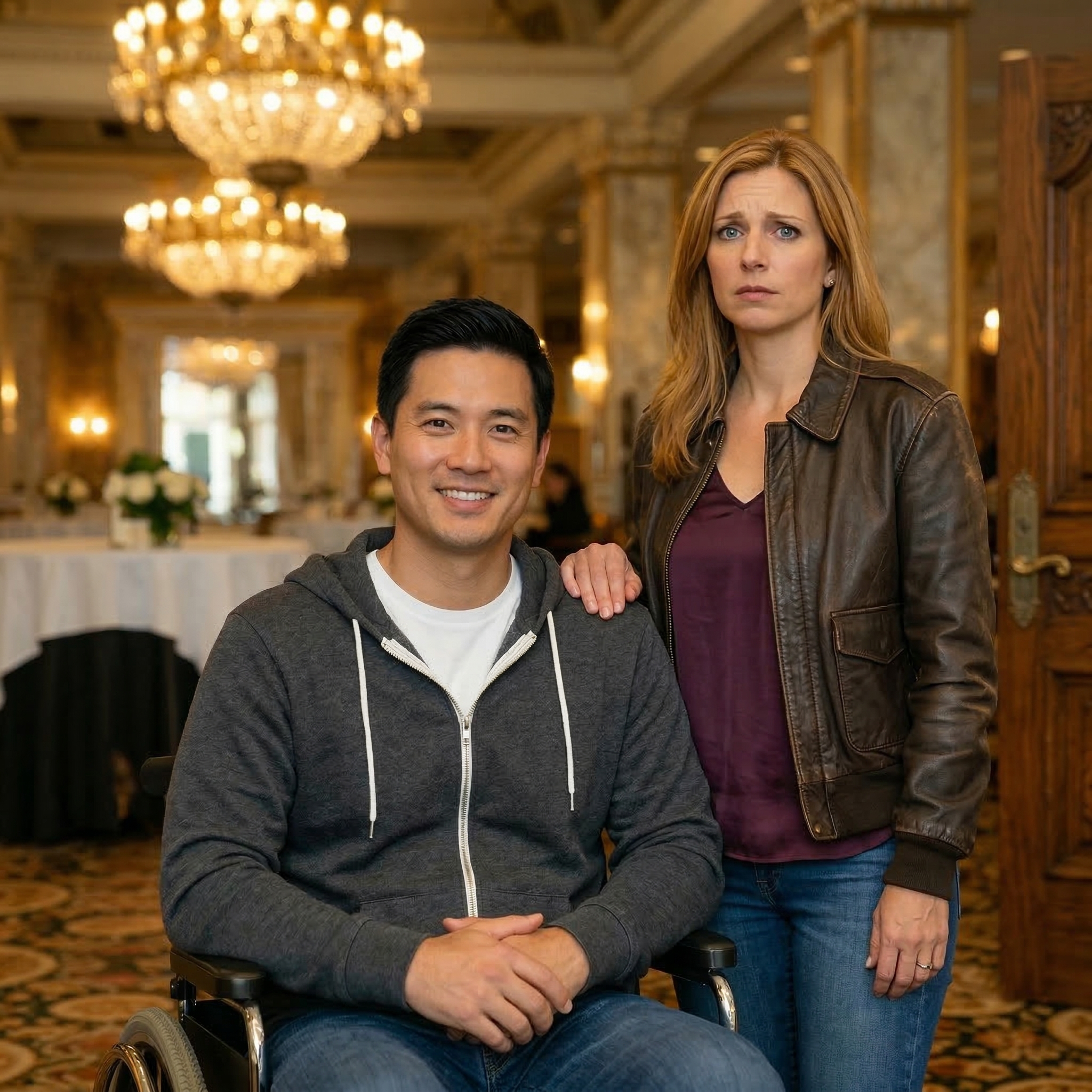 I min desperation gick jag med på att gifta mig med sonen till en rik man som inte kunde gå… Men en månad senare märkte jag något…