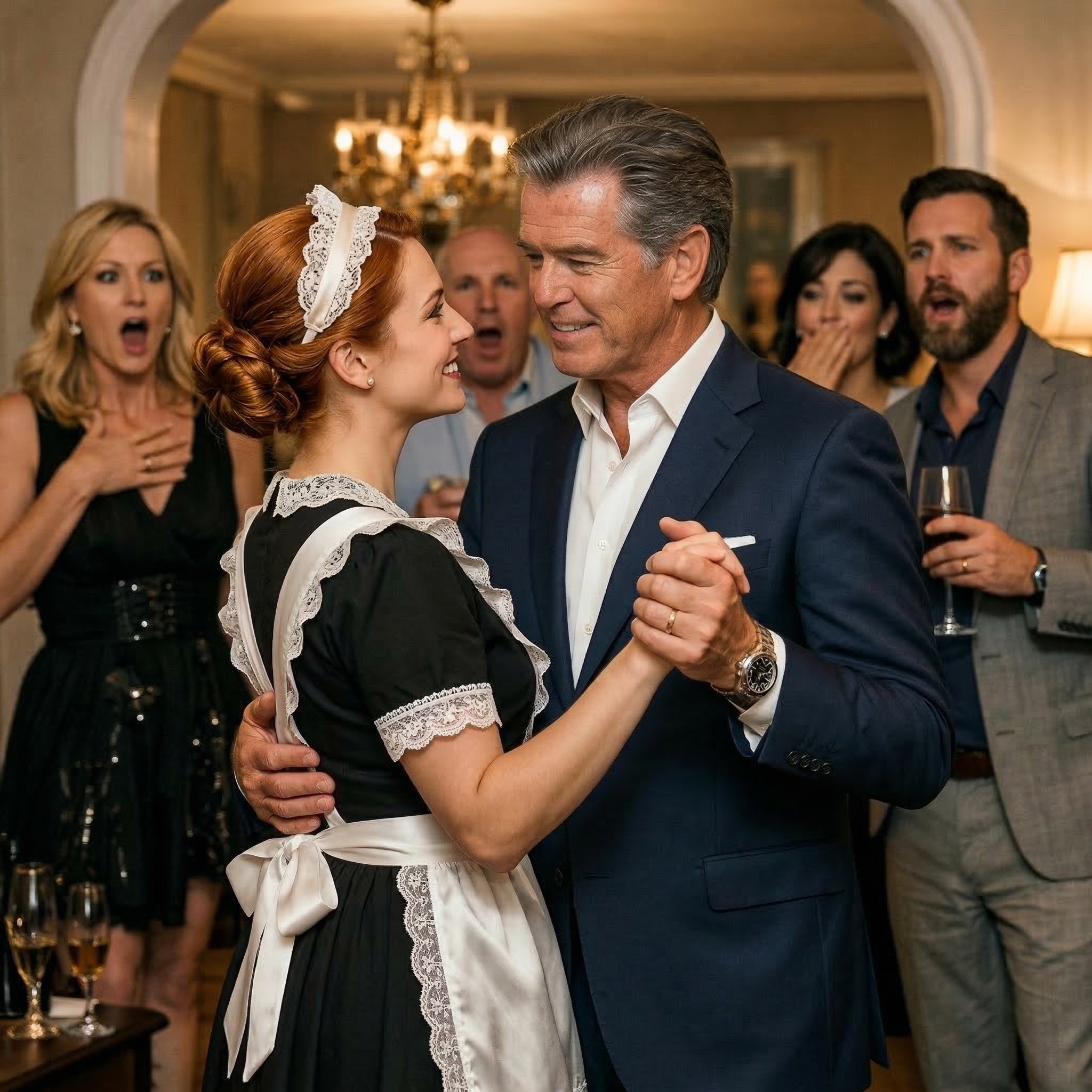 När miljardären bad servitrisen om en dans var han säker på att flickan naturligtvis skulle tacka nej. Men det som hände sedan chockade alla…