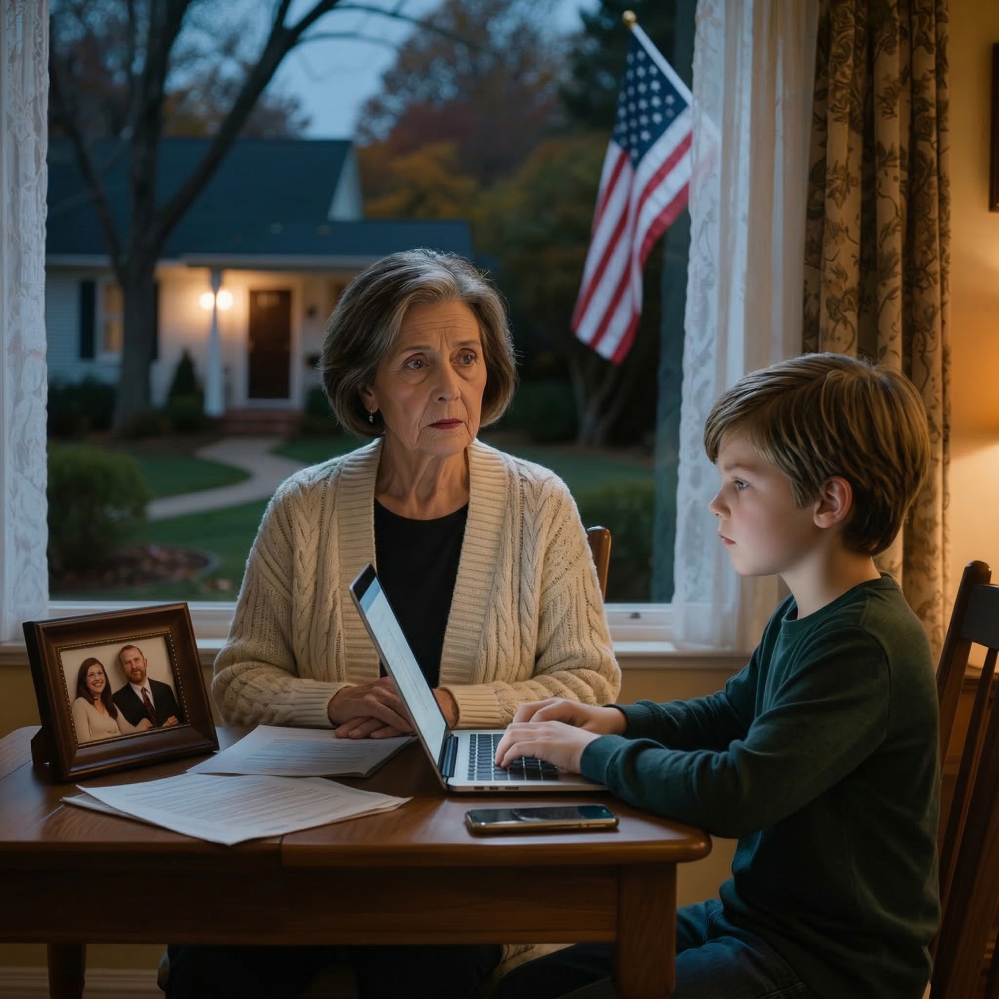 Mitt 12-åriga barnbarn var “och spelade bara på en telefon” tills han hittade en gruppchatt som heter “Operation Bli av med Griselda” med tusentals meddelanden om att ta min frihet, mitt hem och mitt livsverk. De planerade ett födelsedagsfirande “,” Deepfake Photos och en falsk läkare för att märka mig olämplig—. Så jag kallade den enda mannen jag hade gömt i åtta månader och allt förändrades över natten.